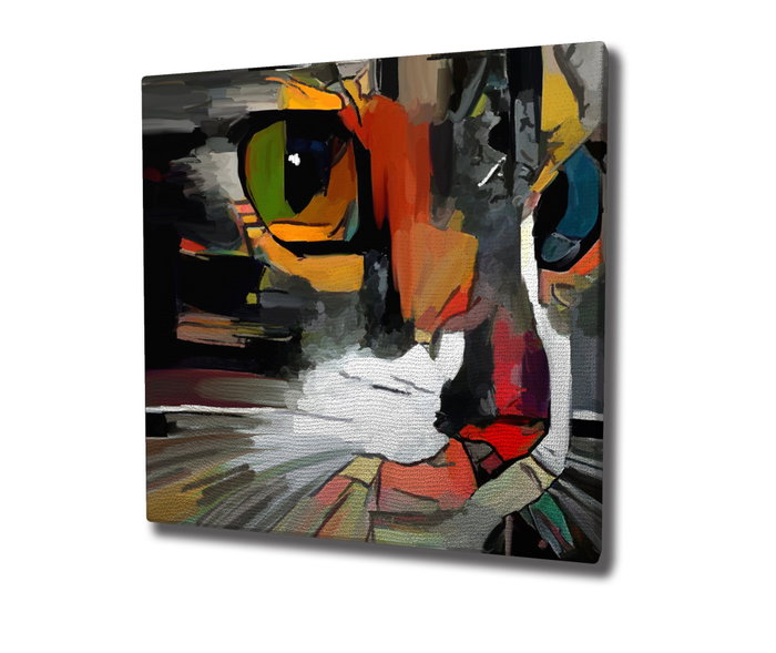 Wallity KC400 Cuadro Decorativo sobre Lienzo Multicolor